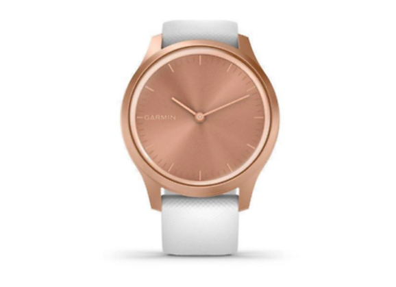 Image Montre connectée GARMIN Vivomove Style Silicone Blanc 42 mm