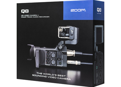 Image Caméscope numérique ZOOM Q8 Noir