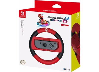 Acc. de jeux vidéo HORI Volant Mariokart 8 Deluxe Mario Rouge Noir Switch