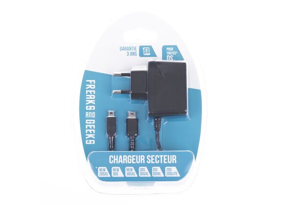 Image Acc. de jeux vidéo FREAKS AND GEEKS Chargeur Filaire Noir Multi DS