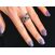 Image Bague Argent Oxyde de Zirconium