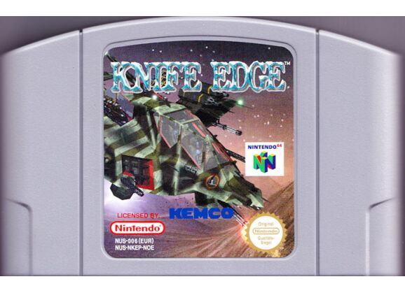 Image Jeux Vidéo Knife Edge Nintendo 64