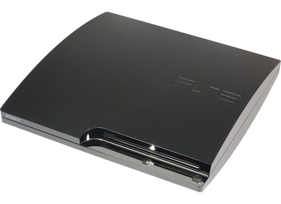 Image Console SONY PS3 Slim Noir 160 Go Sans Manette