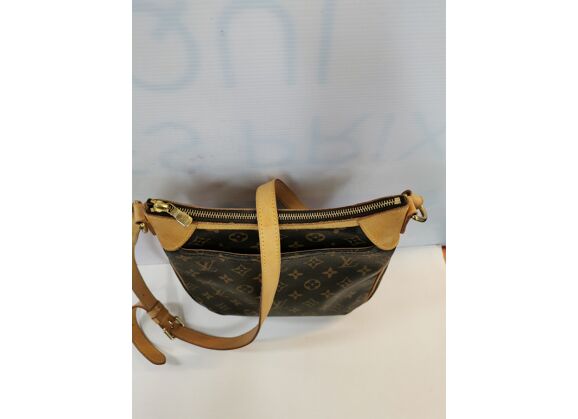 Image Sac à main LOUIS VUITTON Odéon Porté Croisé Toile Enduite Monogram Marron