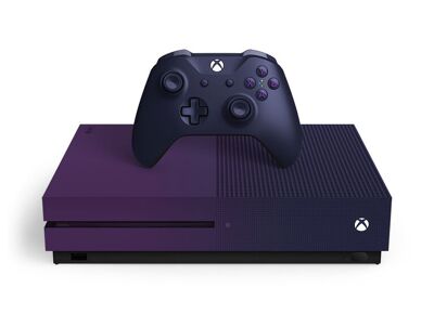 Console MICROSOFT Xbox One S Fortnite Battle Royale Violet 1 To + 1 manette