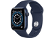 Montre connectée APPLE Watch Series 6 Caoutchouc Bleu 40 mm Cellular