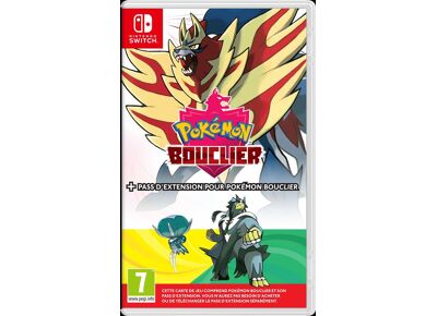 Jeux Vidéo Pokémon Bouclier + Pass d'extension Switch