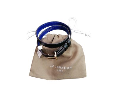 Image Bracelet Double Tours Cuir