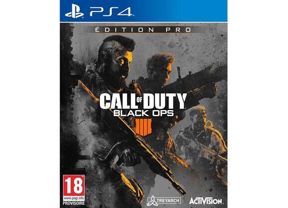 Image Jeux Vidéo Call of Duty Black Ops 4 Edition Pro PlayStation 4 (PS4)
