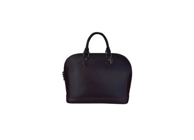 Image Sac à main LOUIS VUITTON Alma Porté Main Cuir Epi Aubergine