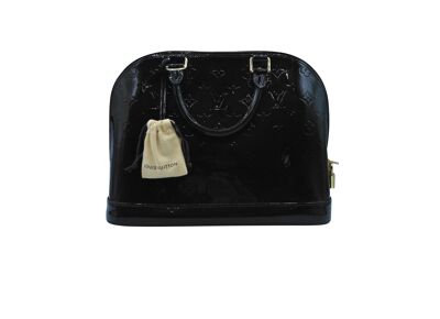 Image Sac à main LOUIS VUITTON Alma Porté Main Cuir Verni Bordeaux