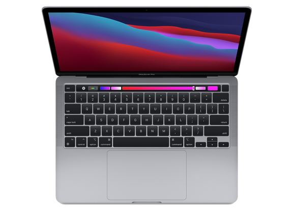 Image Ordinateurs portables APPLE MacBook Pro A2338 (2020) Apple M1 8 Go RAM 512 Go SSD 13.3