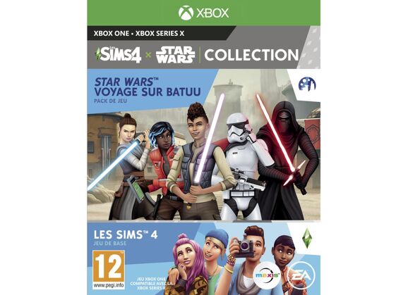 Image Jeux Vidéo Pack Les Sims 4 + Star Wars Voyage sur Batuu Xbox One