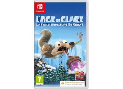 Image Jeux Vidéo L'Âge de Glace La Folle Aventure de Scrat Code in a Box Switch