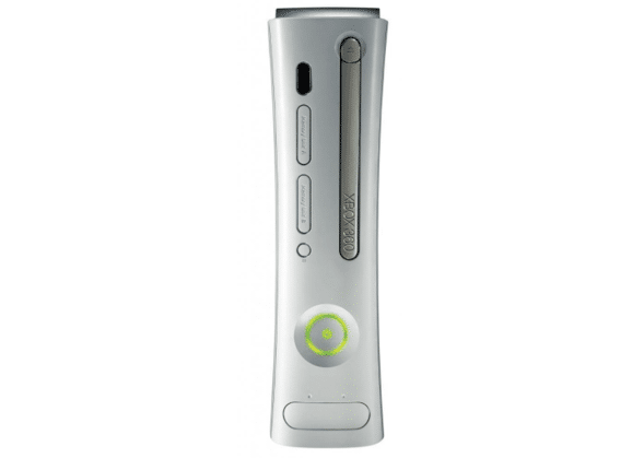 Image Console MICROSOFT Xbox 360 Arcade Blanc 60 Go Sans manette