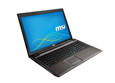 Image Ordinateurs portables MSI Classic CR61 MS-16GD Intel Pentium 4 Go RAM 500 Go HDD 15.6