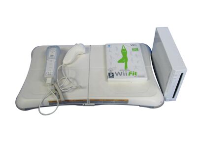 Console NINTENDO Wii Blanc + 1 manette + Wii Fit + Balance Board