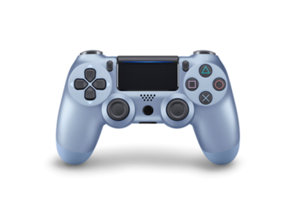 Image Acc. de jeux vidéo SONY Manette Sans Fil DualShock 4 Bleu Titane PS4
