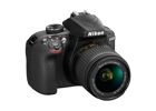 Appareils photos numériques NIKON Reflex D3400 Noir + AF-P DX NIKKOR 18-55mm f/3.5-5.6G VR Noir