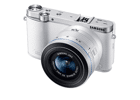Appareils photos numériques SAMSUNG Hybride NX3000 Blanc + ED II 20-50 mm Blanc
