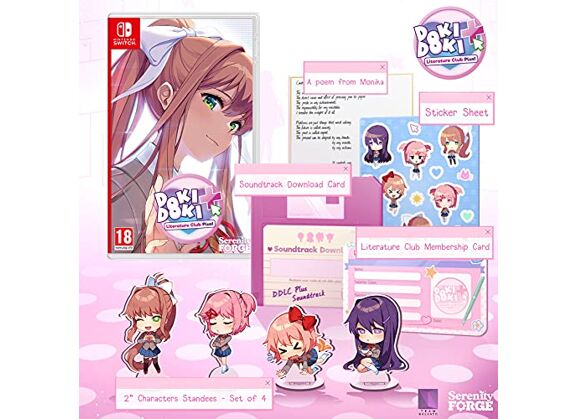 Image Jeux Vidéo Doki Doki Literature Club Plus NSW Switch