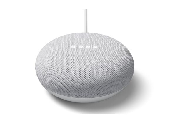 Image Enceinte MP3 GOOGLE Nest Mini Argent 2e Génération
