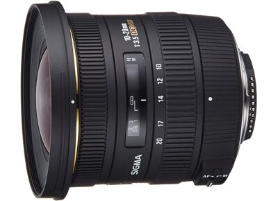 Image Objectif photo SIGMA 10-20 mm f3.5 EX DC Monture Canon