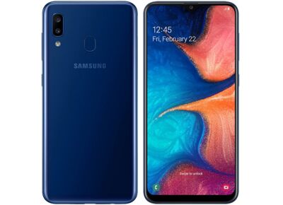 SAMSUNG Galaxy A20 Bleu 32 Go Débloqué