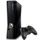 Console MICROSOFT Xbox 360 Slim Noir 4 Go + 1 manette