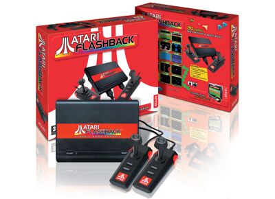 Console ATARI Flashback Noir + 2 manettes + 20 jeux