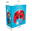 Acc. de jeux vidéo NINTENDO Manette Filaire Fight Pad Mario Rouge Wii U