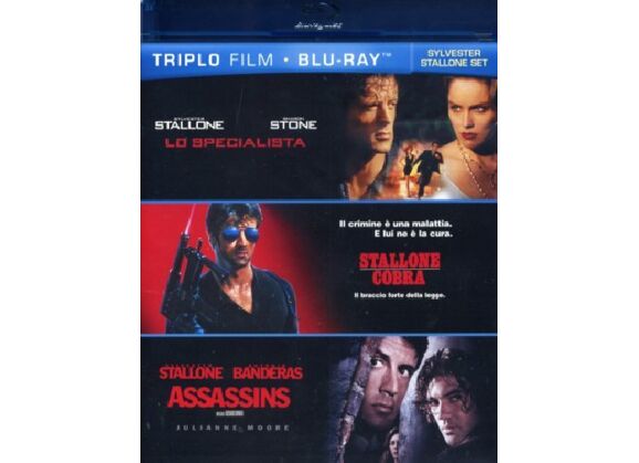 Image Blu-Ray Lo specialista + Cobra + Assassins
