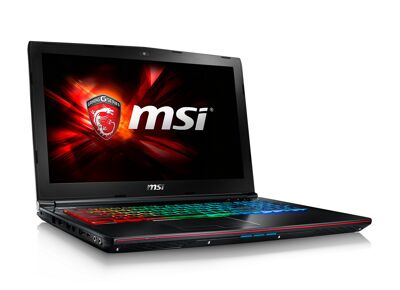 Image Ordinateurs portables MSI GE62 2QF-257FR Apache Pro 4K i7 16 Go RAM 1 To HDD 128 Go SSD 15.6