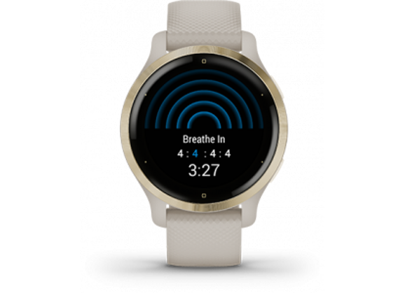 Image Montre connectée GARMIN Vivoactive 3 Silicone Blanc 43.4 mm