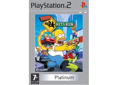 Jeux Vidéo The Simpsons Hit & Run Platinium PlayStation 2 (PS2)
