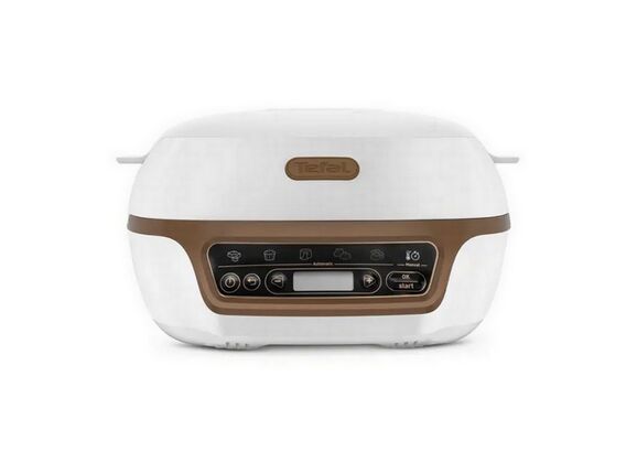 Image Machine à cupcake et donut TEFAL KD802112 Cake Factory Blanc Marron