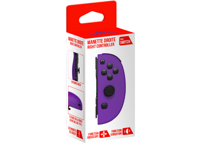 Acc. de jeux vidéo FREAKS AND GEEKS Joycon Droit Violet Nintendo Switch
