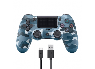 Acc. de jeux vidéo SONY Manette Sans Fil DualShock 4 Camouflage Bleu PS4