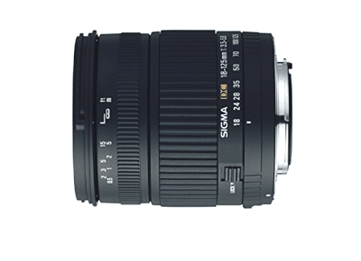 Image Objectif photo SIGMA 18-125mm F3.8-5.6 DC OS Monture Canon