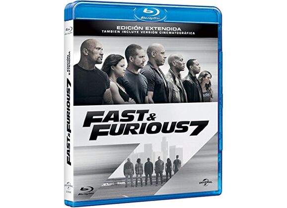Image Blu-Ray fast & furious 7