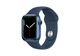 Montre connectée APPLE Watch Series 7 Silicone Bleu 41 mm