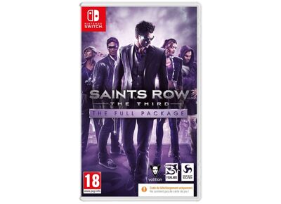Image Jeux Vidéo Saints Row The Third Le Gros Paquet Edition Complete Code in a box Switch