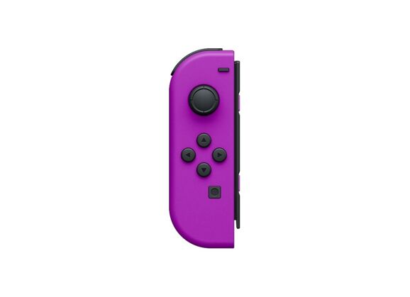 Image Acc. de jeux vidéo NINTENDO Manette Sans Fil Joy-Con Gauche Violet Néon Nintendo Switch