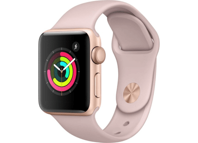 Montre connectée APPLE Watch Series 3 Silicone Rose 38 mm