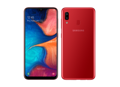 SAMSUNG Galaxy A20 Rouge 32 Go Débloqué