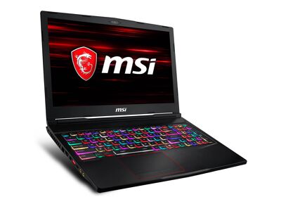Image Ordinateurs portables MSI GE63 8RE-029XFR Raider RGB i7 16 Go RAM 1 To HDD 256 Go SSD 15.6