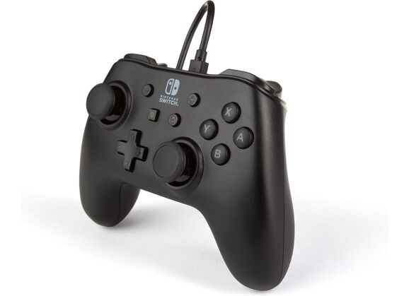 Image Acc. de jeux vidéo POWERA Manette Filaire Noir Mat Switch