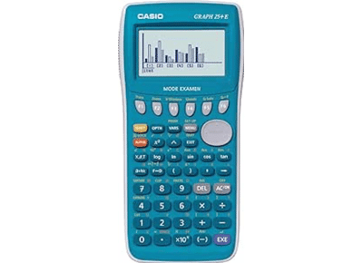 Image Calculatrices CASIO Graph 25+E Bleu