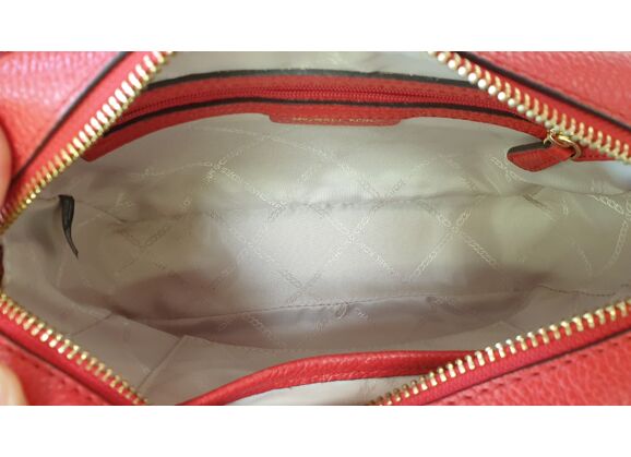 Image Sac à main MICHAEL KORS Jet Set Cuir Rouge