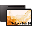 Tablette SAMSUNG Galaxy Tab S8 SM-X700 Noir Graphique 128 Go Wifi 11